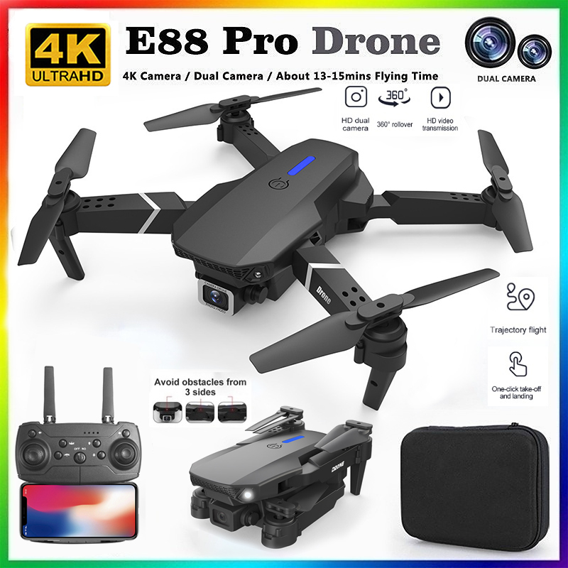 Drone Rc Land - 2026 NEW E88 Professional HD 4K