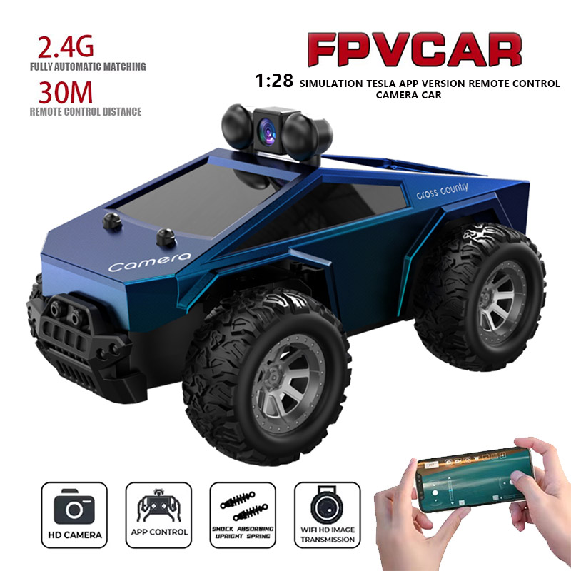 Drone Bike Rc - KF29 1:28 Rc Car With FPV