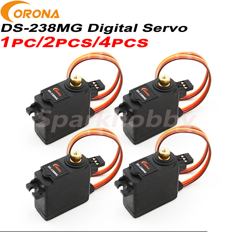 Drone Ball Rc - 1PC/2PCS/4PCS Corona DS-238MG Metal Gear Digital