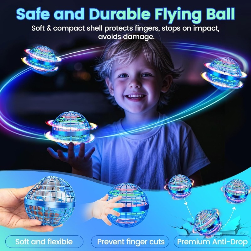 Flying Orb Ball Toy, Hand Cont - Drone Ball Rc recension och pris