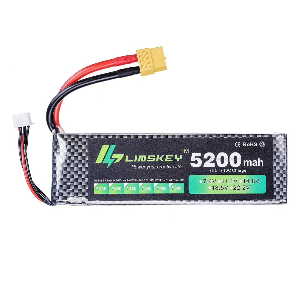 Limskey Power battery 7.4V 520 - Drone Rc Boat recension och pris