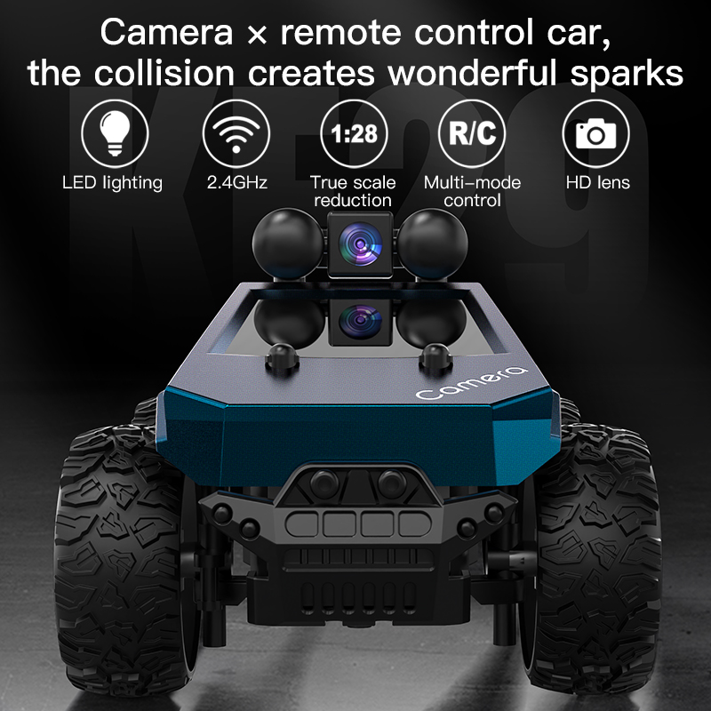 KF29 1:28 Rc Car With FPV Came - Drone Bike Rc recension och pris