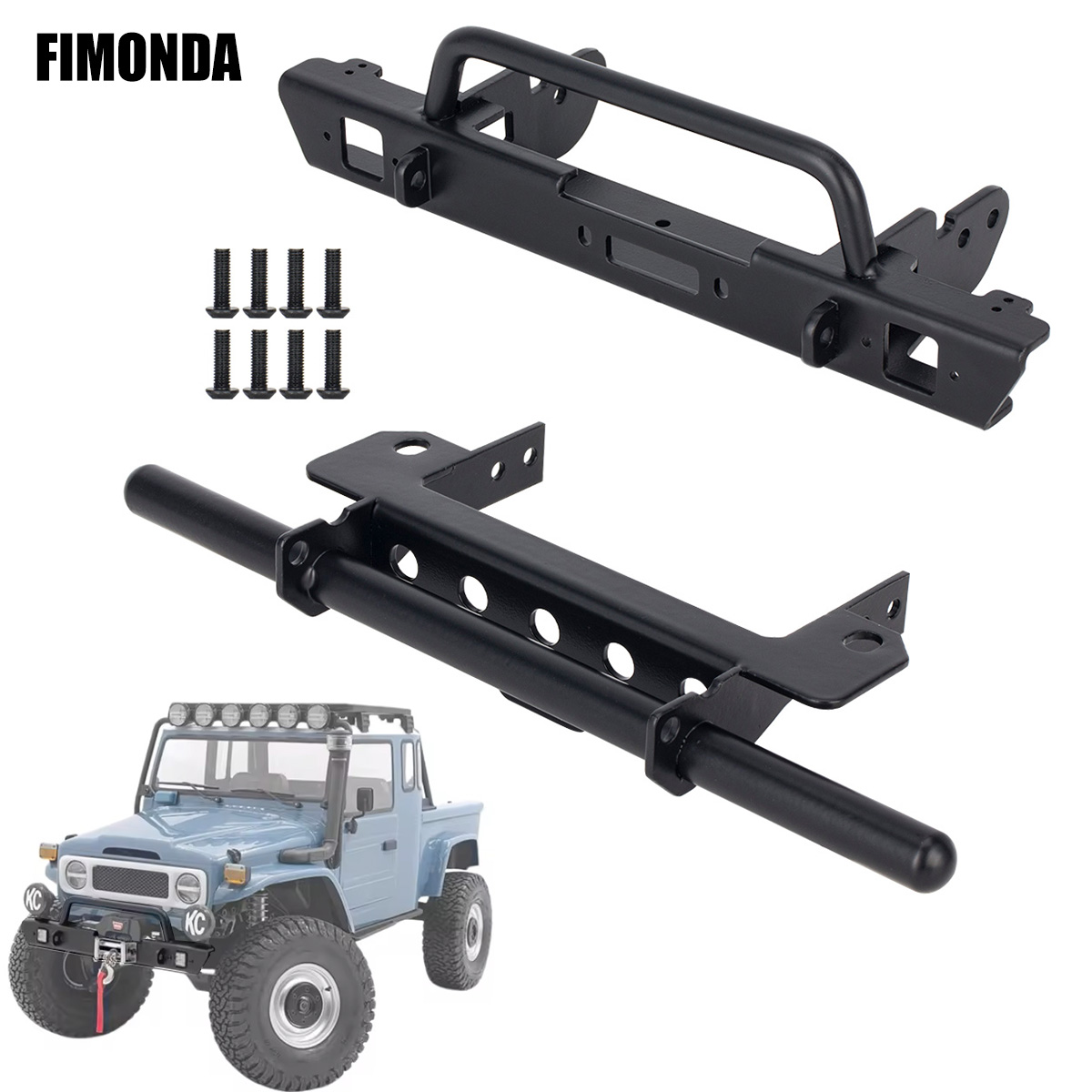 Metal Front Bumper for VP VS4- - Rc Rock Crawler recension och pris