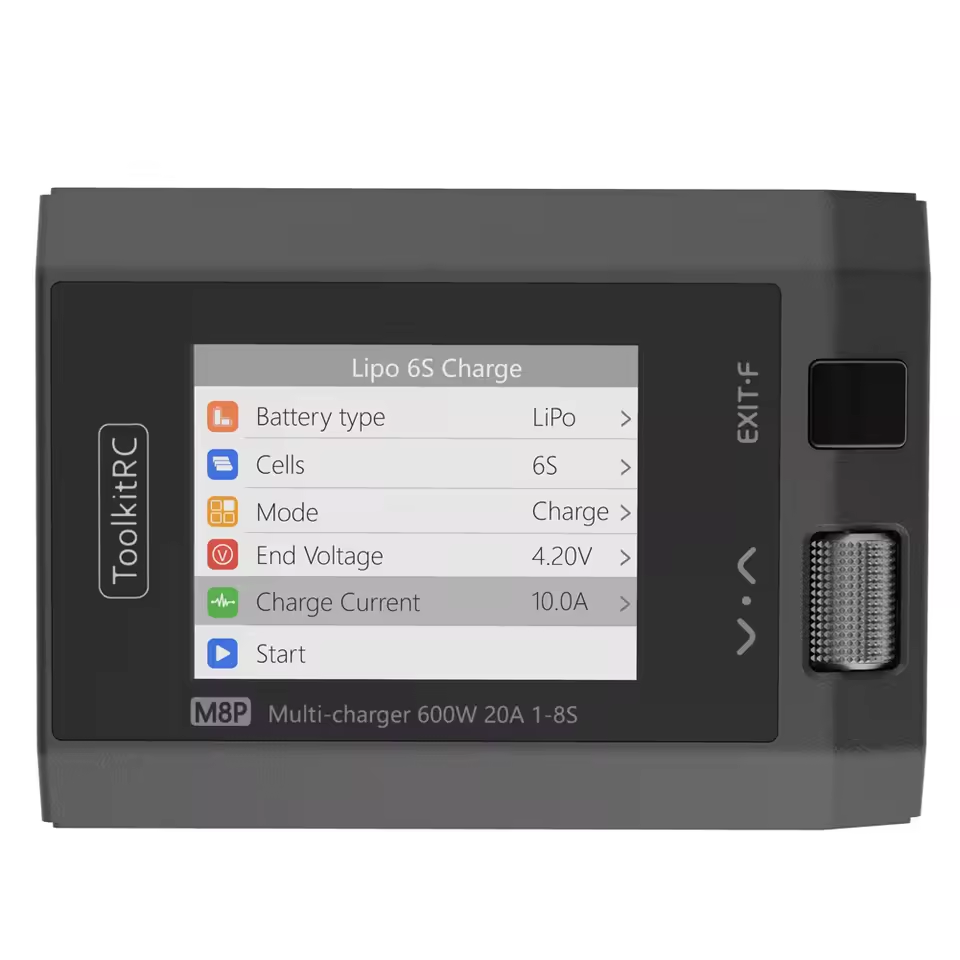 ToolkitRC M8P M8S Upgraded Ver - Lipo Battery Charger recension och pris