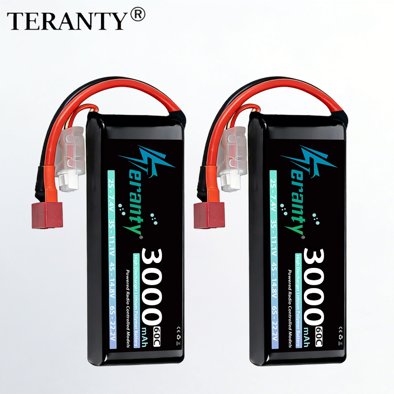 TERANTY 2S 3000mAh Lipo Batter - Drone Rc Truck recension och pris