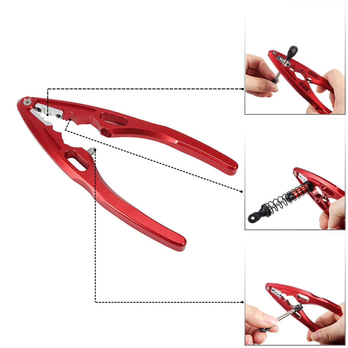 1Pcs Aluminum Pliers Ball Join - Drone Rc Boat recension och pris