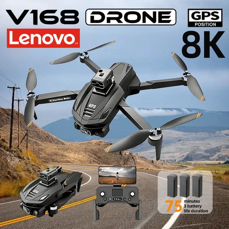 Lenovo V168 GPS Drone Professi - Drone Top Rc recension och pris