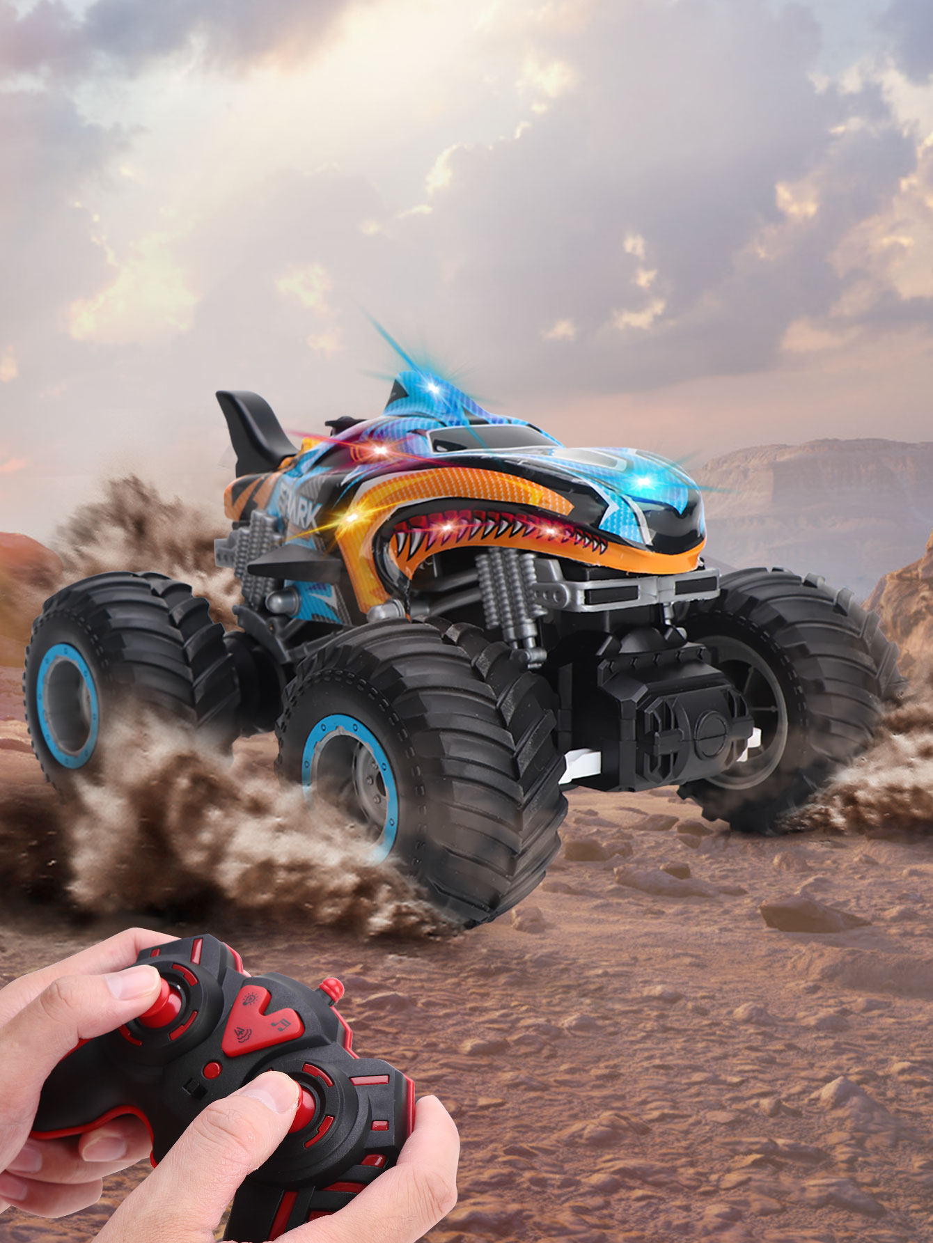 1:16, 2.4 GHz All-Terrain Mons - Drone Bike Rc recension och pris