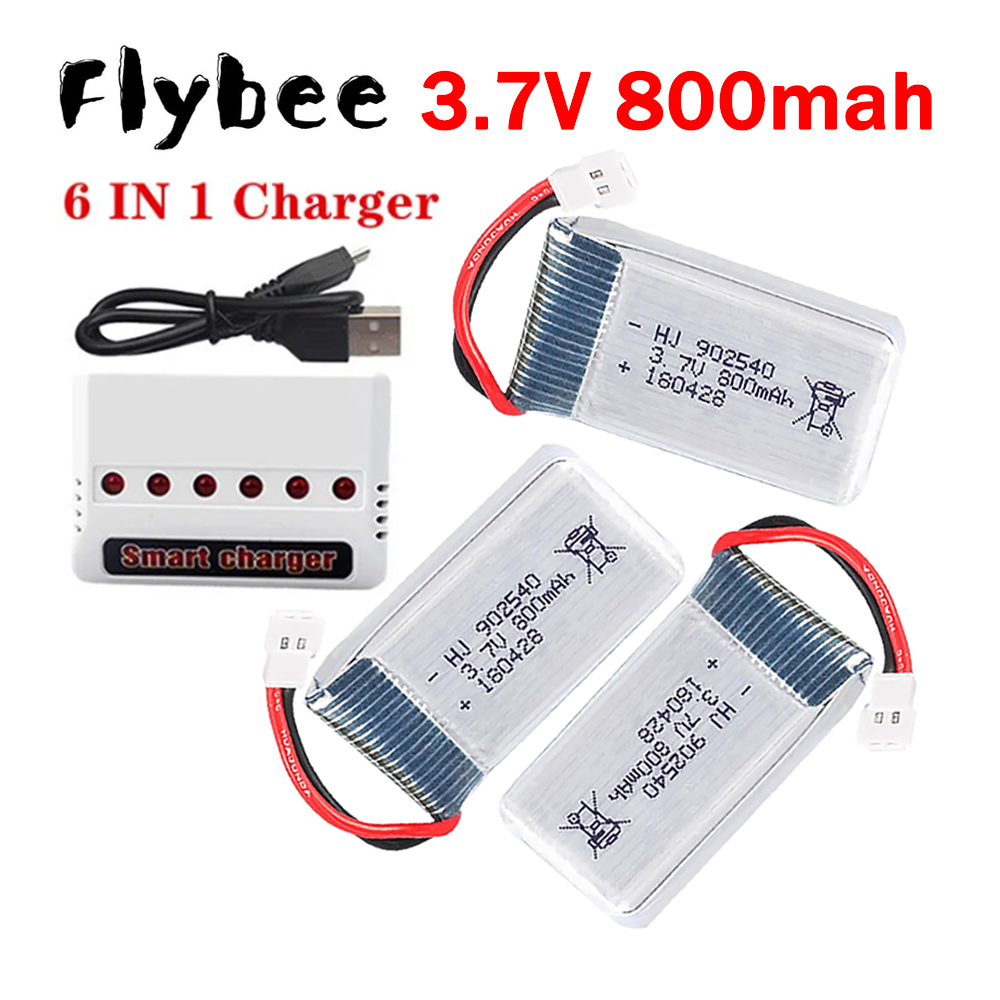 MEW 800mAh 3.7V Lipo Battery+  - Lipo Battery Charger recension och pris