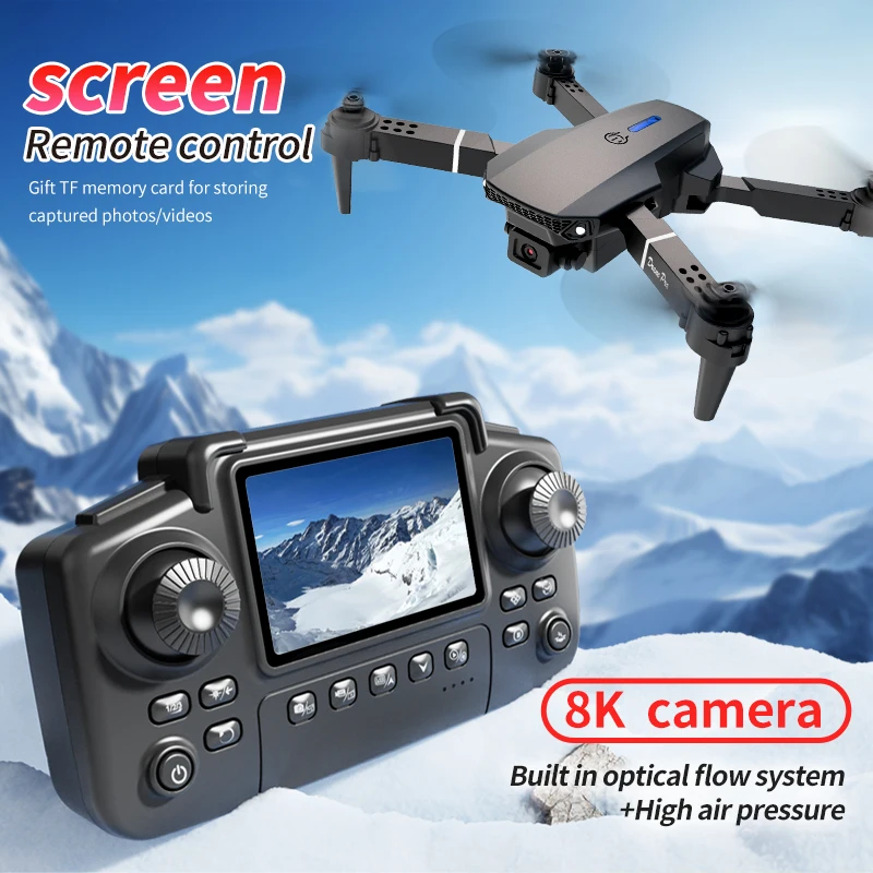 Professional E88 PRO Drone wit - Drone Z recension och pris