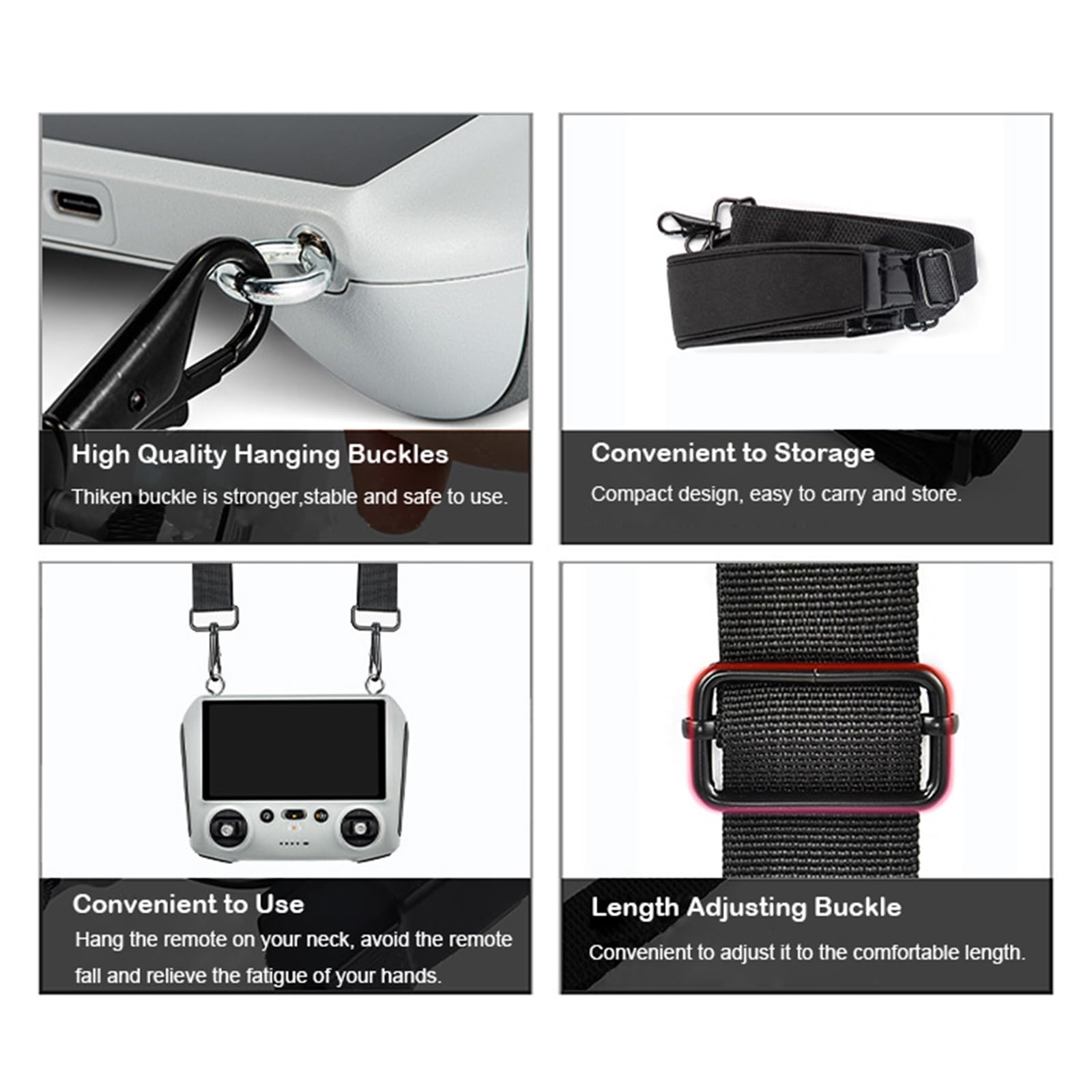 Lanyard Neck Strap for DJI RC/ - Drone Dji Rc 3 recension och pris