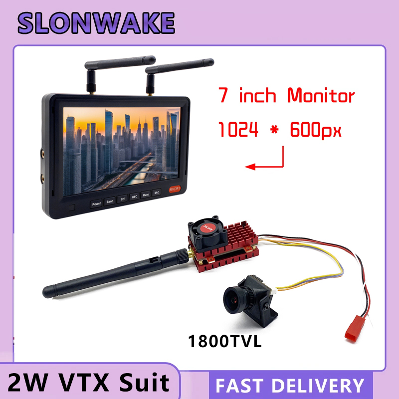 SLONWAKE 5.8G 2W VTX FPV 1800T - Drone Z recension och pris