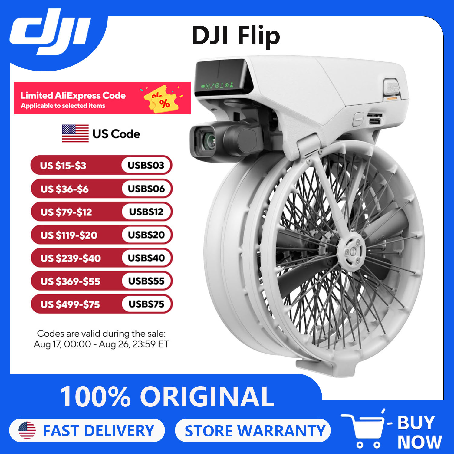 Refurbished DJI Drones Flip Fl - Drone Top Rc recension och pris