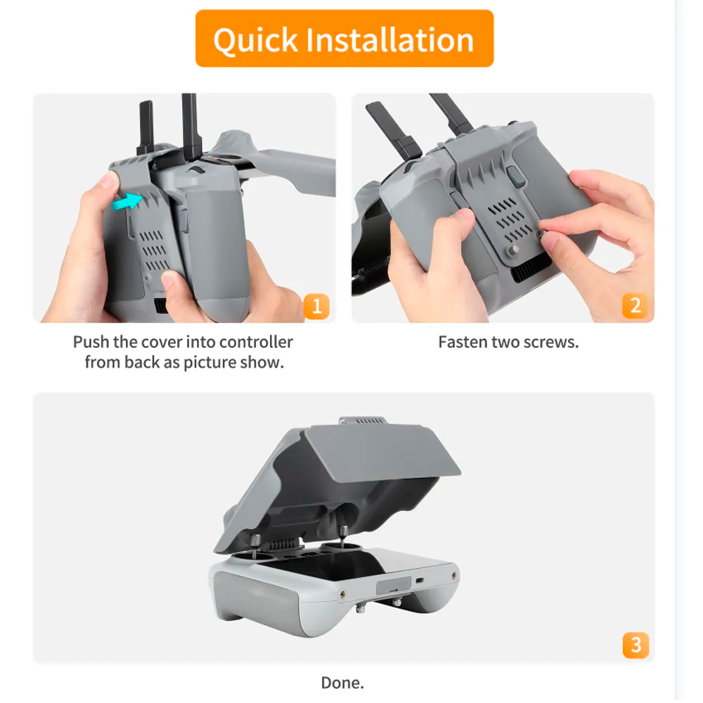 Screen Protector Shell For DJI - Drone Dji Rc 3 recension och pris