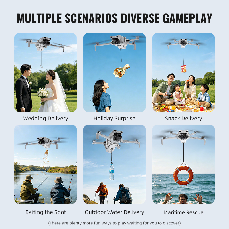 12KM Airdrop System For DJI Li - Drone Dji Rc N1 recension och pris
