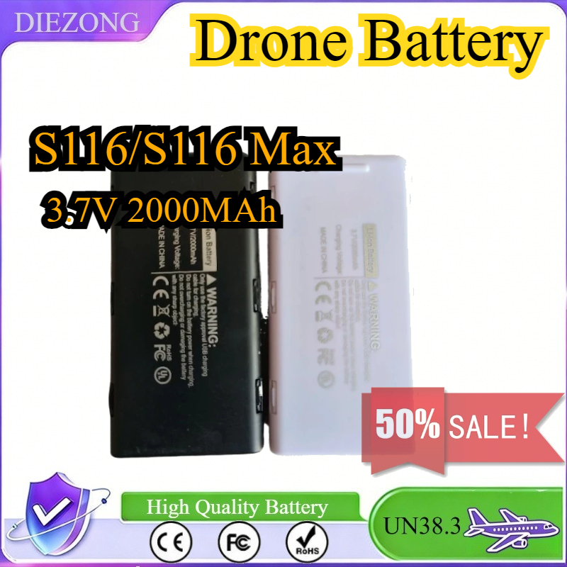 3.7V 2000MAh Battery for S116  - Drone Rc S116 recension och pris