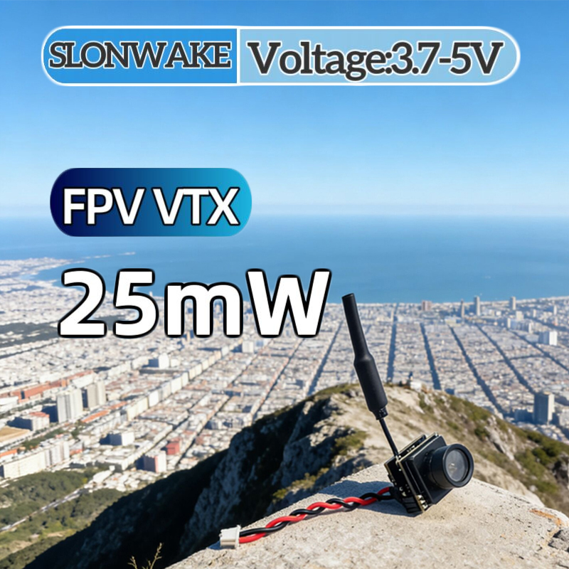 SLONWAKE FPV 25mW power simula - Drone Rc With Camera recension och pris