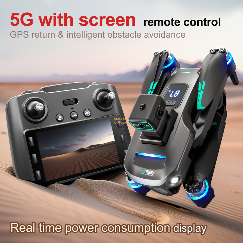 8K Dual Camera 5G WIFI FPV Rem - Drone Z recension och pris