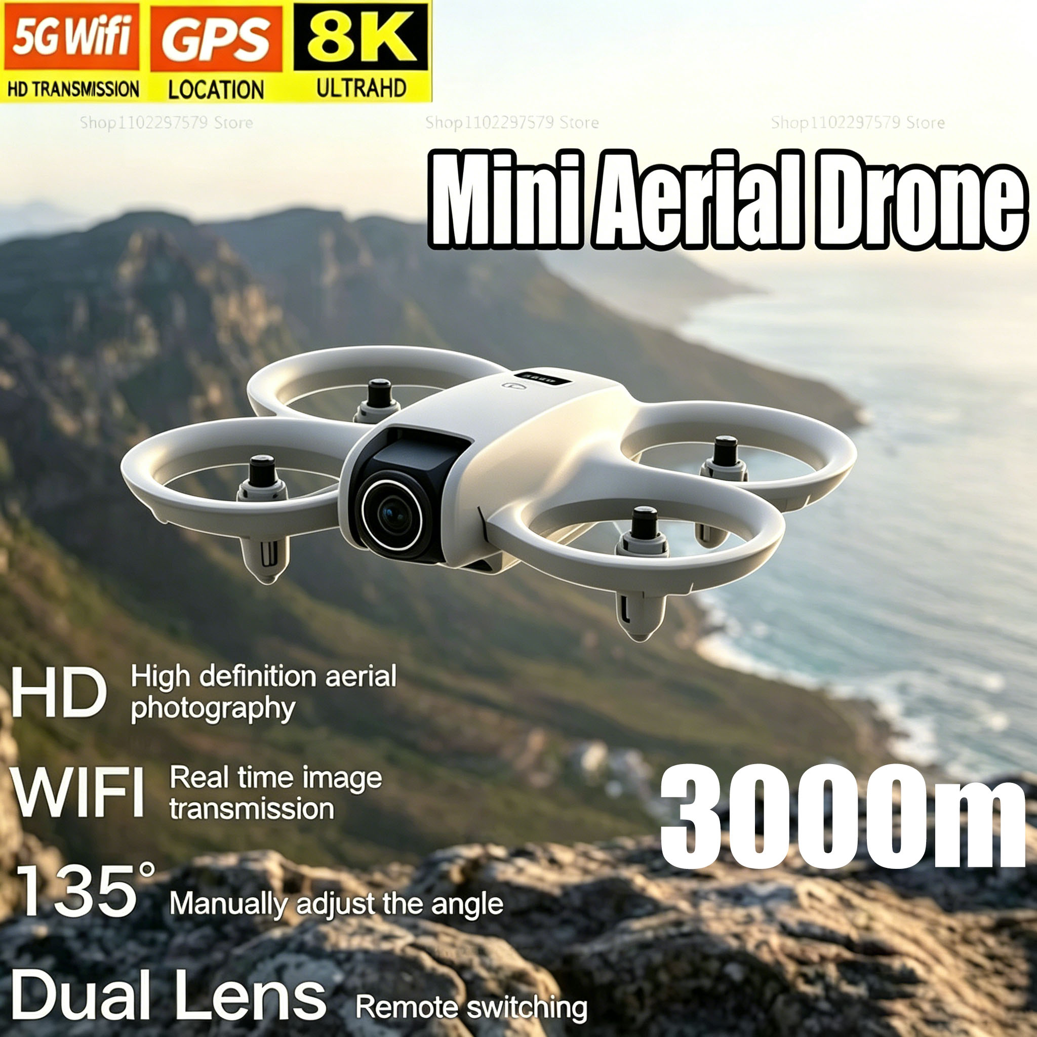 Mini Drone with 8K HD Camera F - Drone Rc Land recension och pris