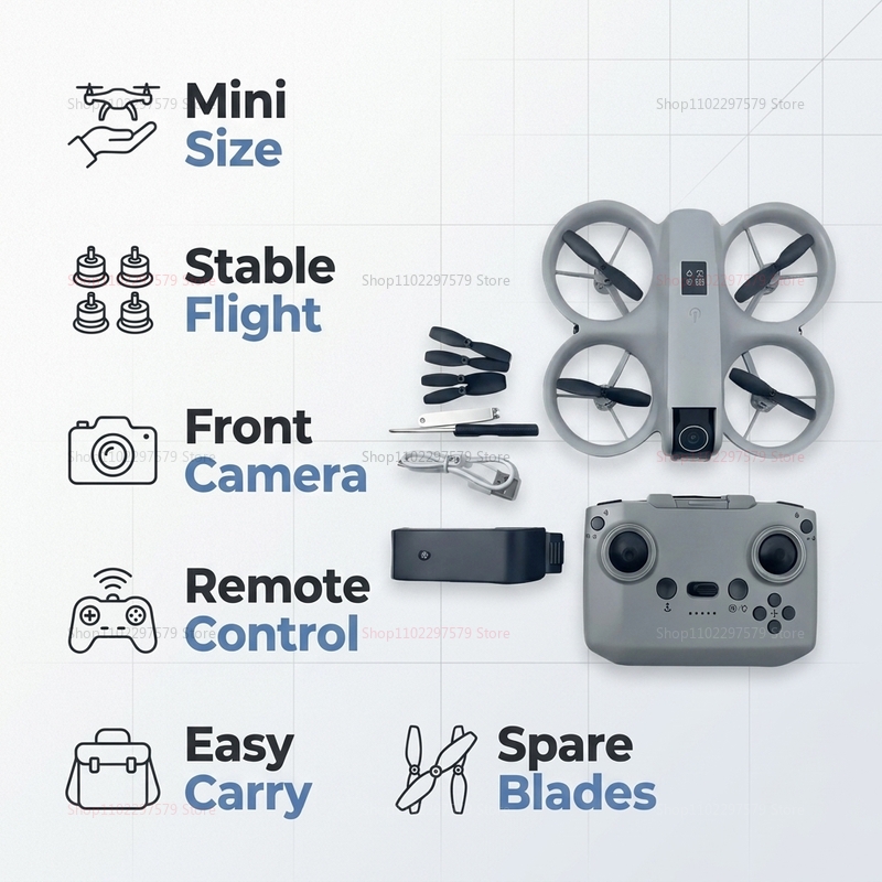 Mini Drone with 8K HD Camera F - Drone Rc Land recension och pris