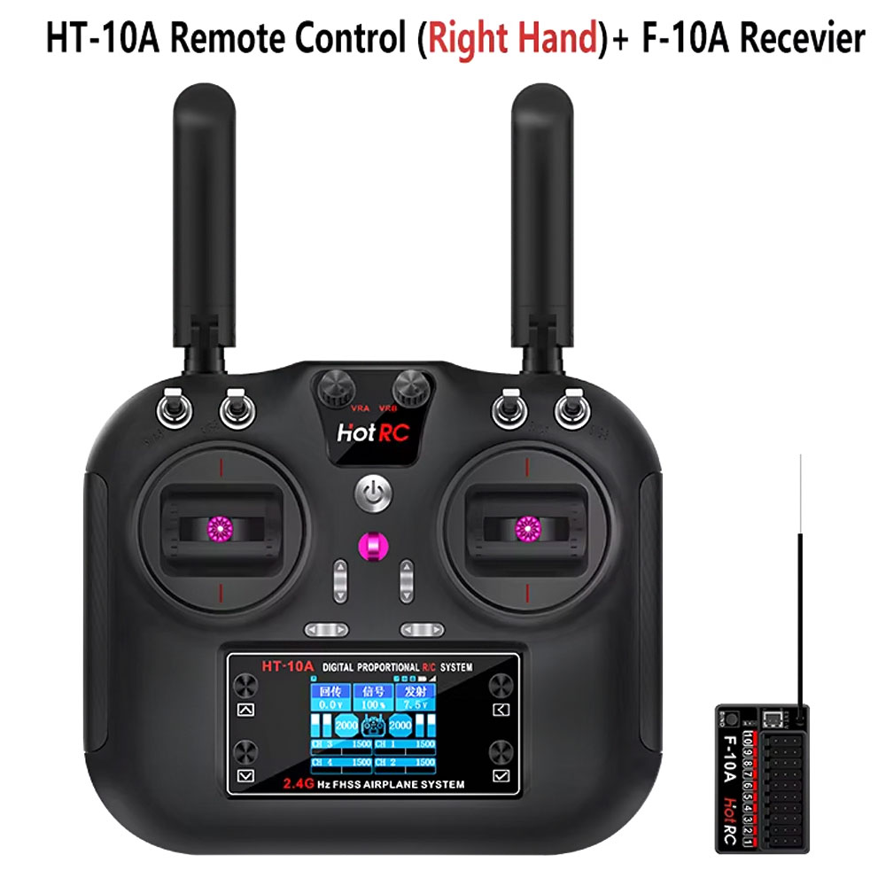 Hotrc HT-10A 2.4G 10CH Transmi - Drone Rc Boat recension och pris