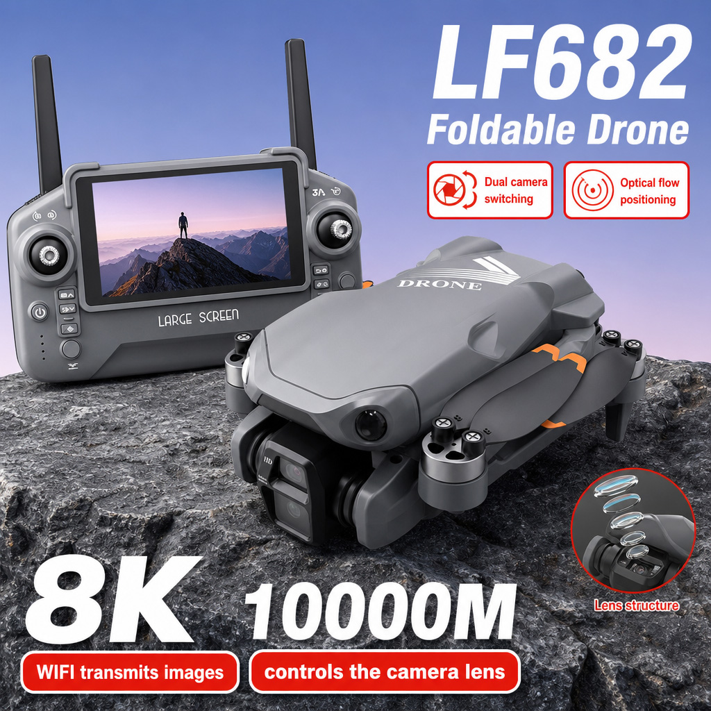 Aerial Photo LF682 Drone 8K HD - Drone Z recension och pris