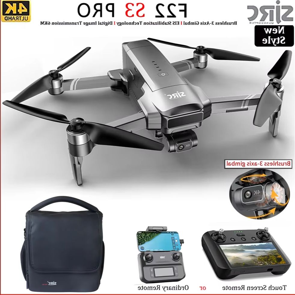 SJRC F22 S3 pro Foldable RC Qu - Drone Rc Land recension och pris