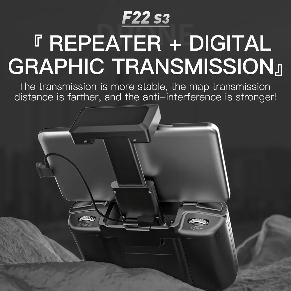 SJRC F22 S3 pro Foldable RC Qu - Drone Rc Land recension och pris