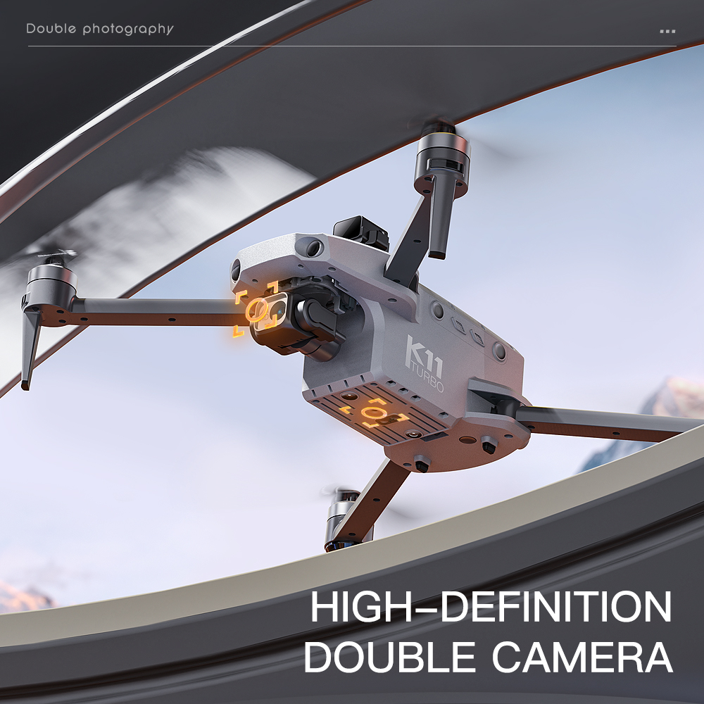 K11 Tubro Dual Camera GPS Dron - Drone Top Rc recension och pris
