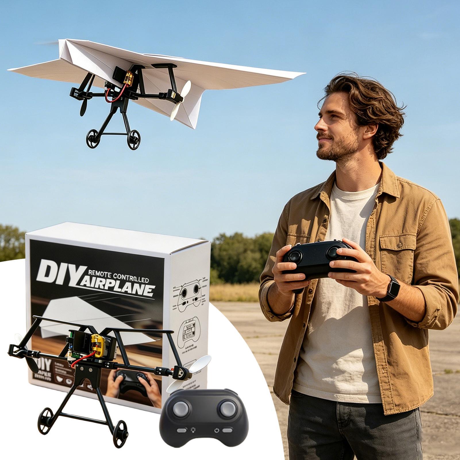 DIY RC Paper Airplane Kit Plan - Flight Controller recension och pris