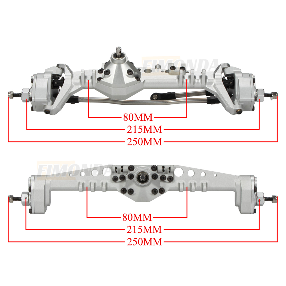 Aluminum F9 Portal Axle with O - Rc Rock Crawler recension och pris