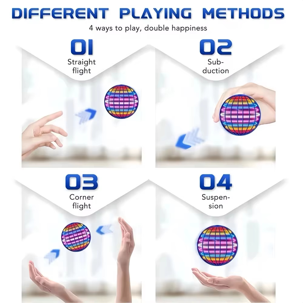 1PCS Flying Ball Toy Hand Cont - Drone Ball Rc recension och pris