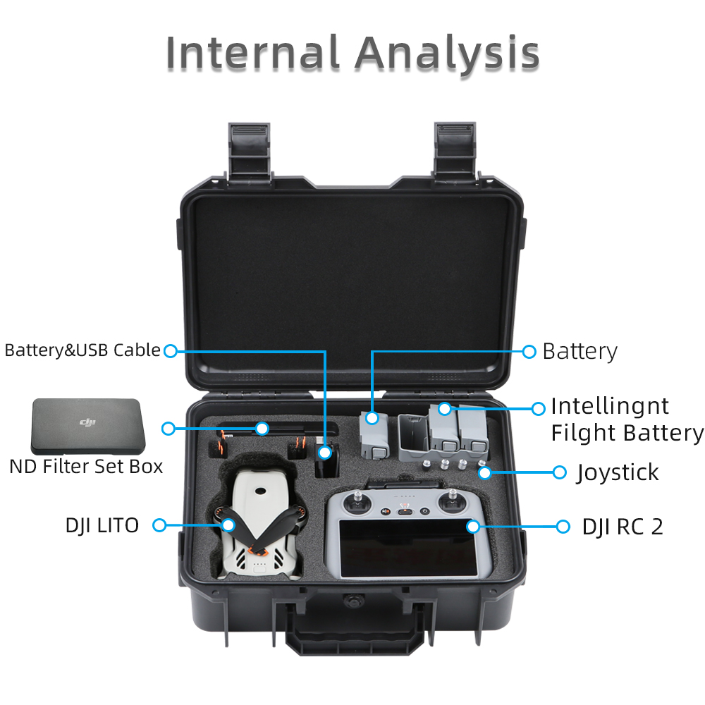 For DJI LITO 1 X1 Drone Hard S - Drone Dji Rc N1 recension och pris