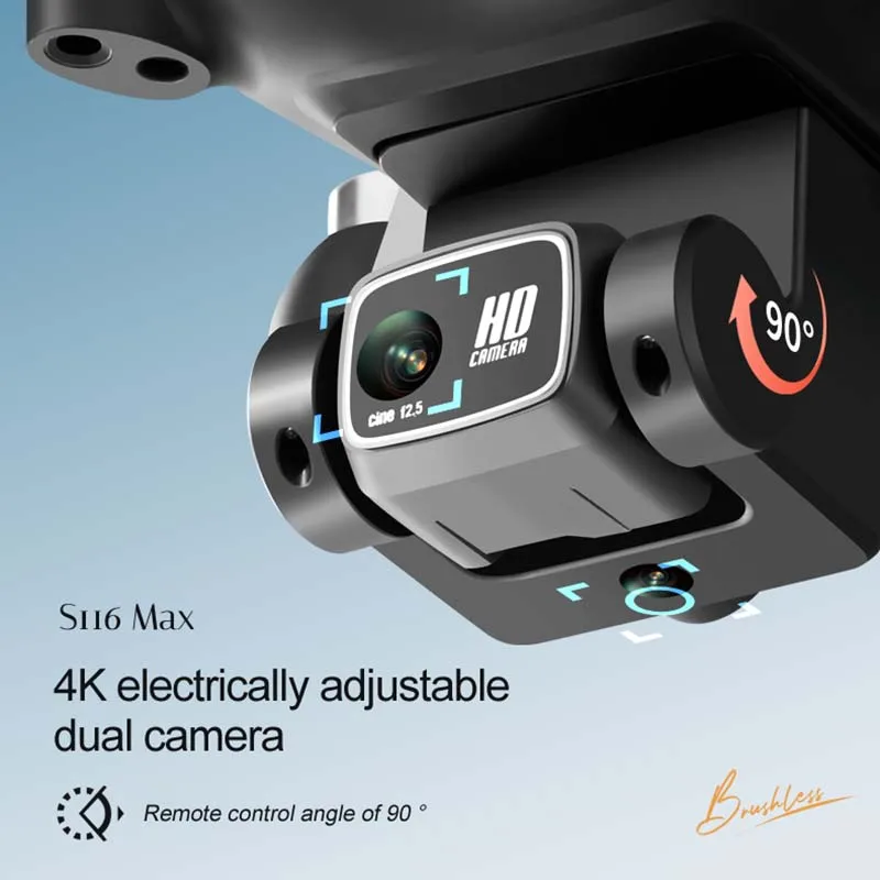 S116 MAX Elf Drone Professiona - Drone Rc S116 recension och pris