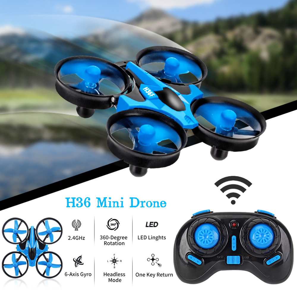 JJRC H36 Mini Rc Drone 4ch 6-A - Drone Rc Land recension och pris