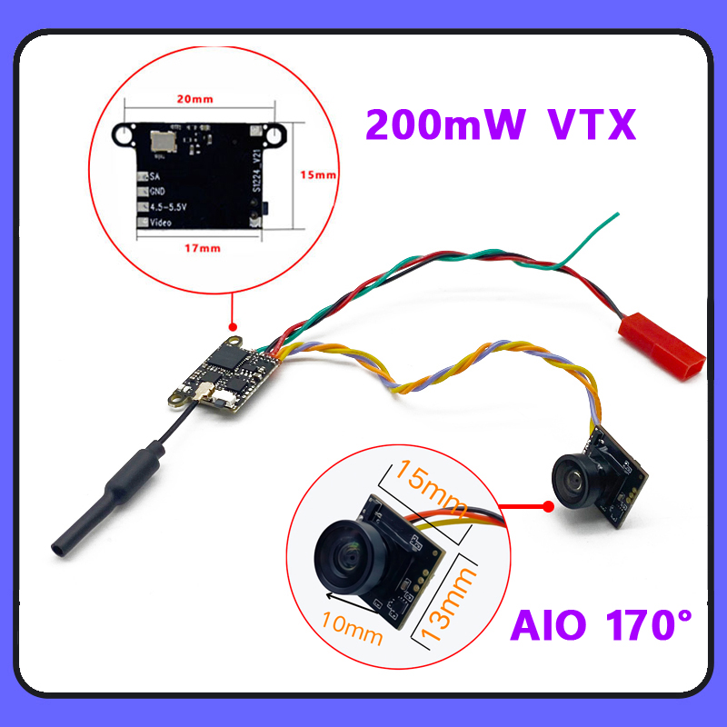 SLONWAKE 5.8G 1200TVL FPV Came - Drone Rc With Camera recension och pris