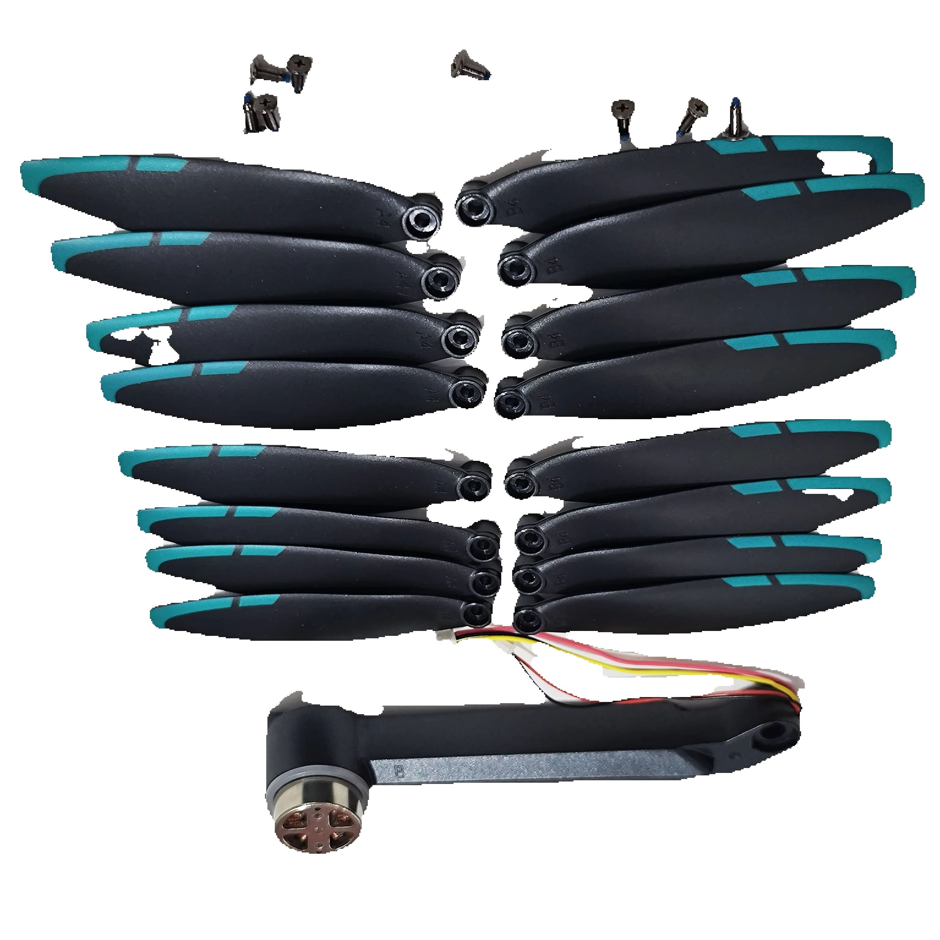 Blade Propeller 16PCS + Brushl - Drone Rc Gps S159 recension och pris