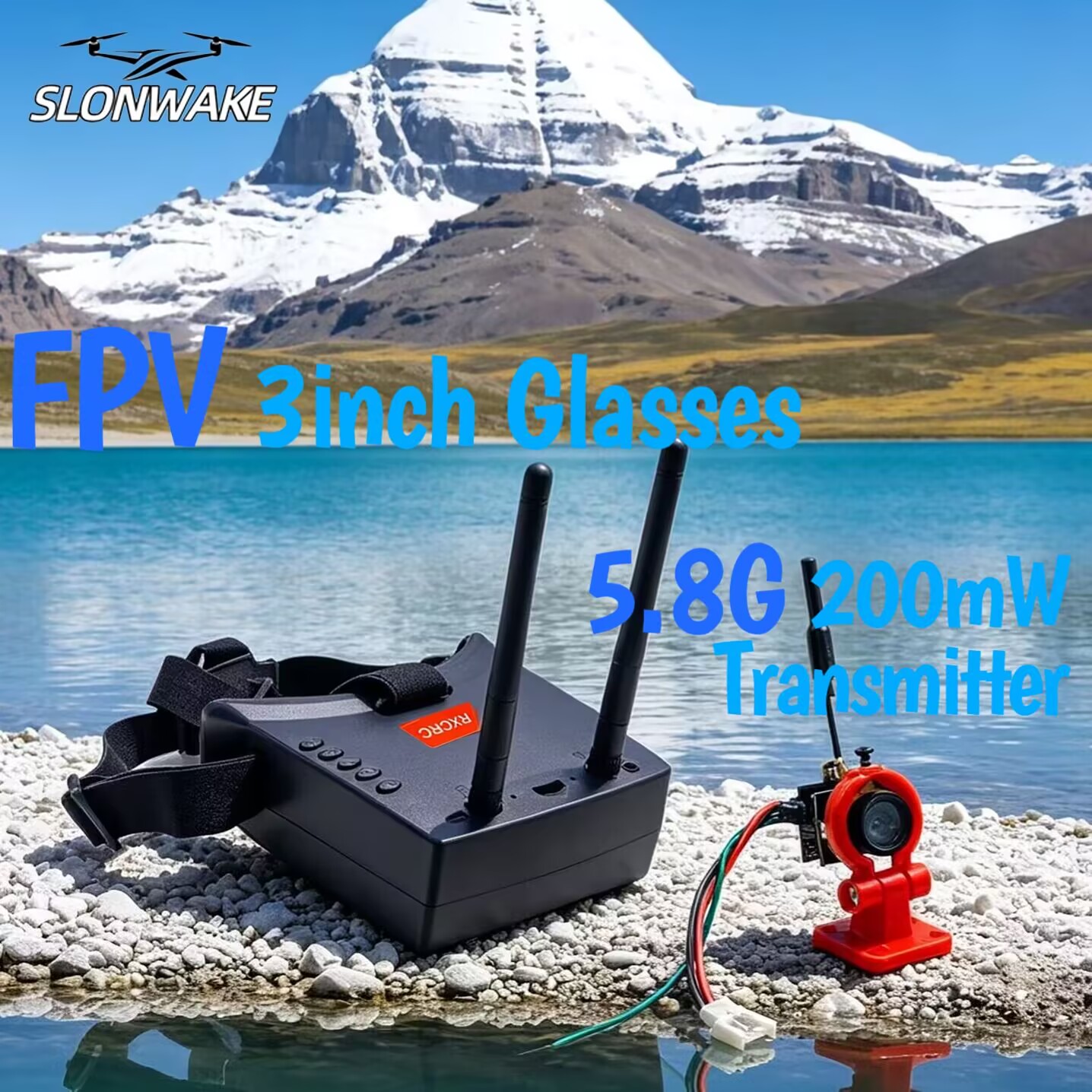SLONWAKE 5.8G Analog VTX Trans - Drone Rc With Camera recension och pris