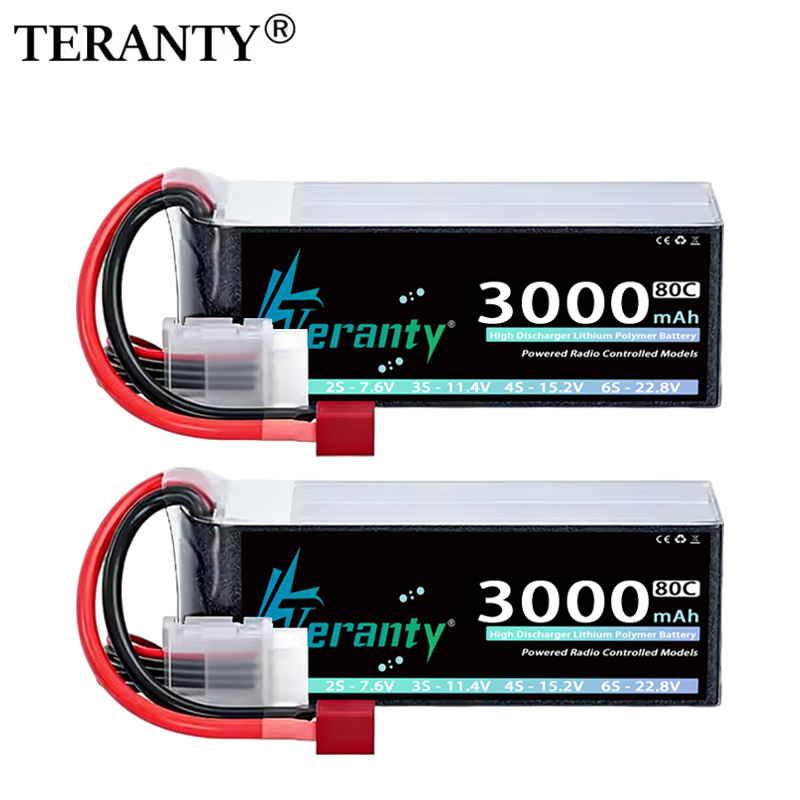 2Pcs TERANTY 14.8V 15.2V Lipo  - Drone Rc Truck recension och pris