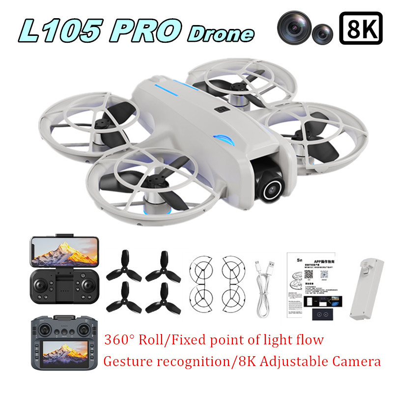 L105 PRO Drone Duel 8k Lens Fu - Drone Z recension och pris