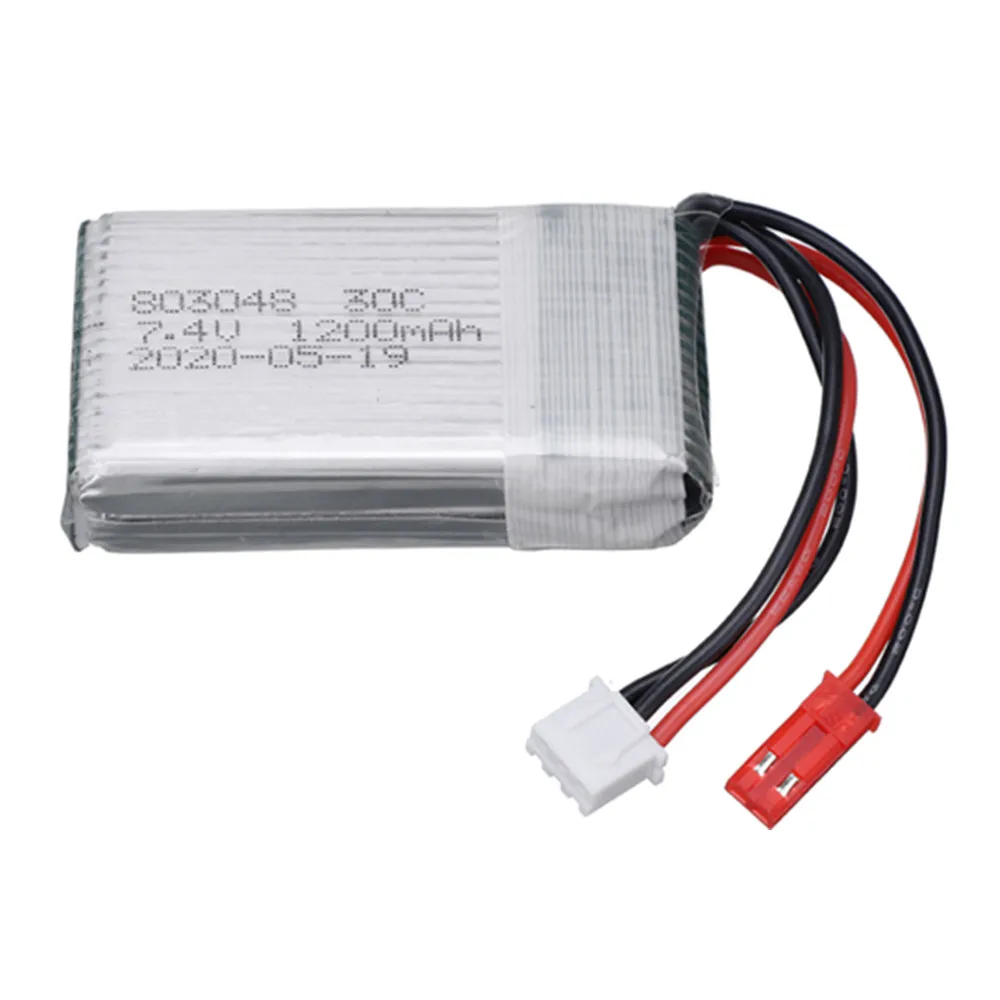 803048 Lipo Battery 7.4V 1200m - Drone Mjx Rc recension och pris