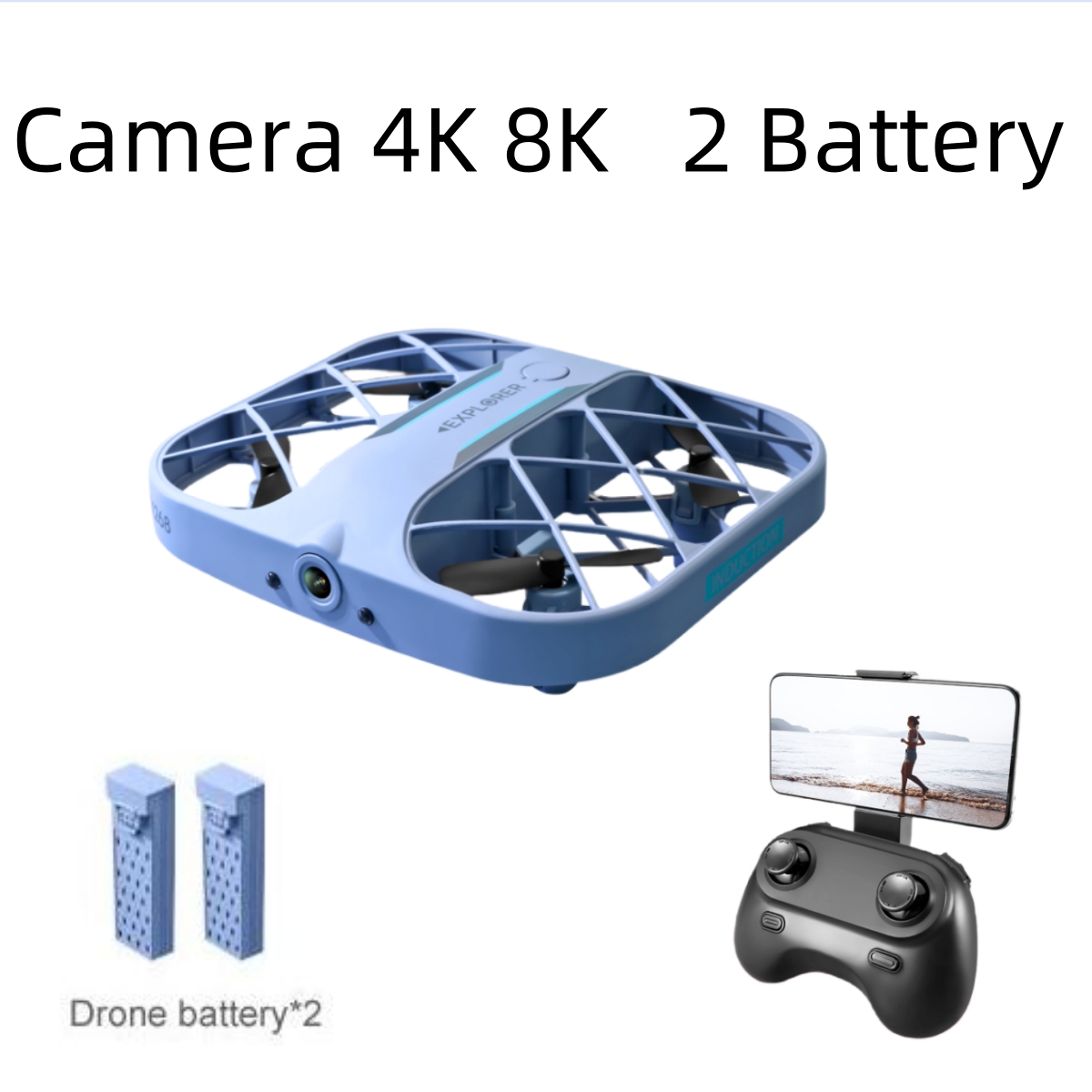 JJRC H107 FPV RC Drone with 2  - Drone Z recension och pris
