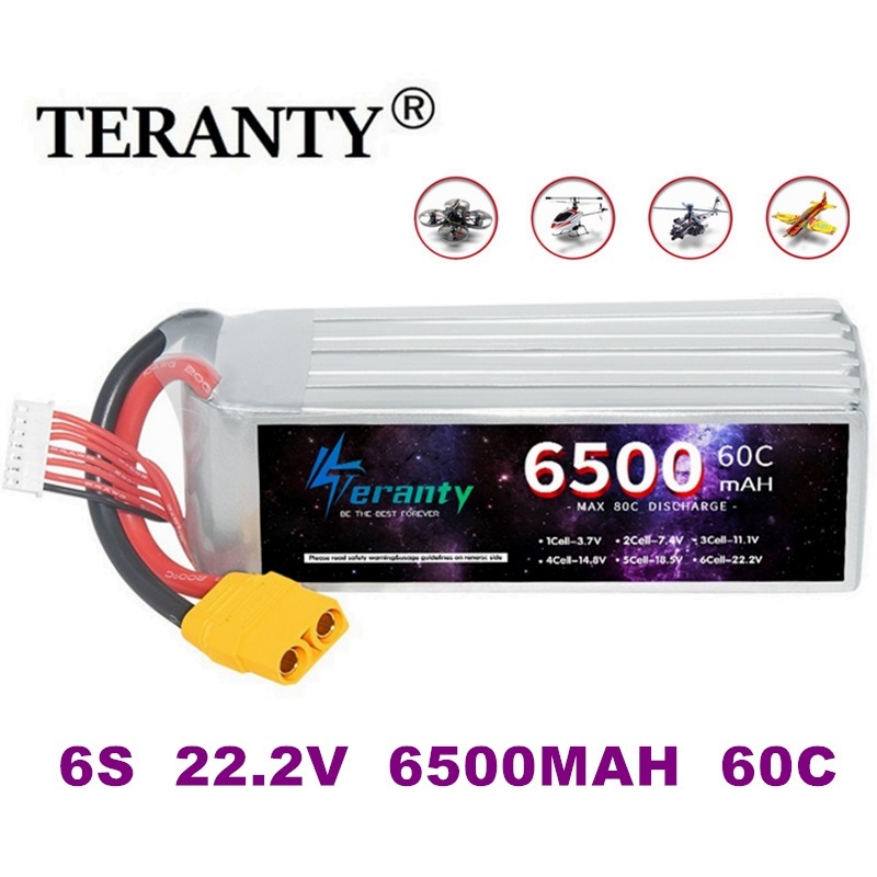 TERANTY 6S 22.2V Lipo Battery  - Drone Rc Truck recension och pris